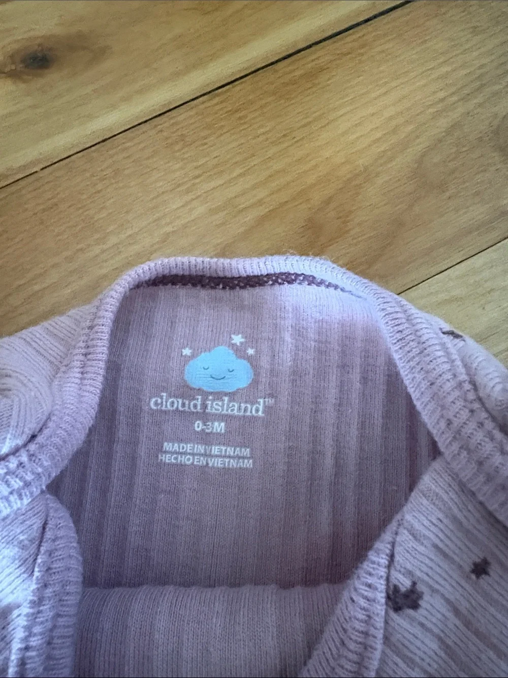 cloud island soft ribbed